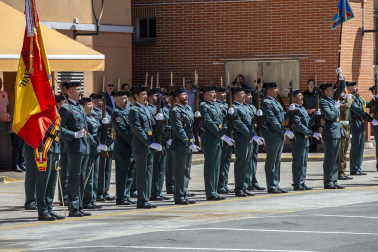 Fotos del acto por el 178º aniversario de la creación de la Guardia Civil celebrado en Pamplona.