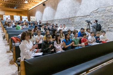 Al acto asistieron alumnos y profesores
