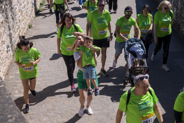 Marcha contra el Cáncer por la Investigación en Pamplona.