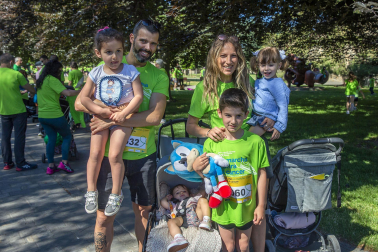Marcha contra el Cáncer por la Investigación en Pamplona.