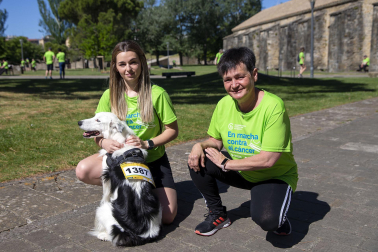 Marcha contra el Cáncer por la Investigación en Pamplona.
