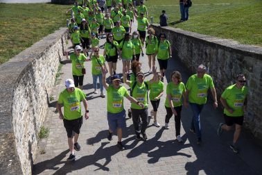Marcha contra el Cáncer por la Investigación en Pamplona.
