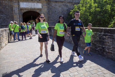 Marcha contra el Cáncer por la Investigación en Pamplona.