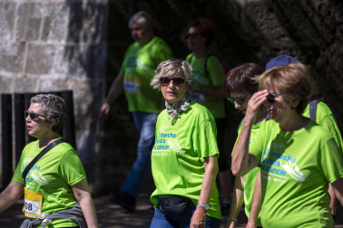 Marcha contra el Cáncer por la Investigación en Pamplona.