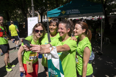 Marcha contra el Cáncer por la Investigación en Pamplona.