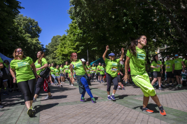 Marcha contra el Cáncer por la Investigación en Pamplona.
