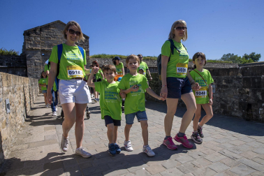 Marcha contra el Cáncer por la Investigación en Pamplona.