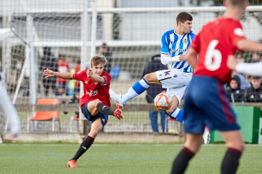 Iñaki Rupérez, en un partido con el División de Honor de esta temporada