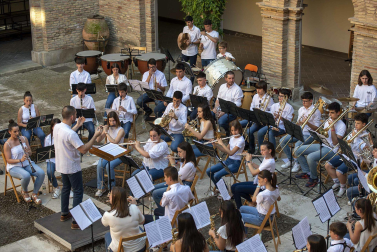 Alumnos de la Escuela-Conservatorio Fernando Remacha.