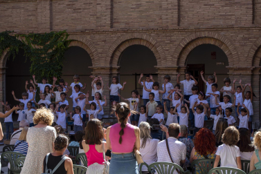 Alumnos de la Escuela-Conservatorio Fernando Remacha.