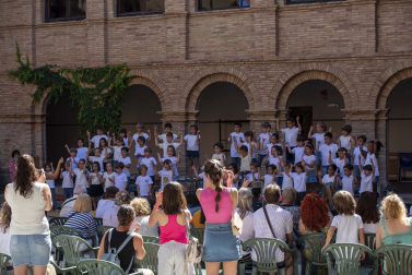 Alumnos de la Escuela-Conservatorio Fernando Remacha.