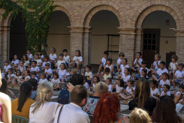 Alumnos de la Escuela-Conservatorio Fernando Remacha.