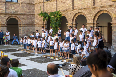 Alumnos de la Escuela-Conservatorio Fernando Remacha.