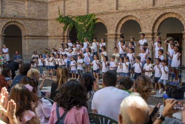 Alumnos de la Escuela-Conservatorio Fernando Remacha.