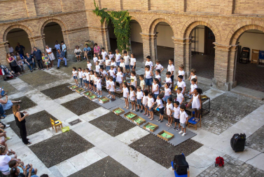 Alumnos de la Escuela-Conservatorio Fernando Remacha.