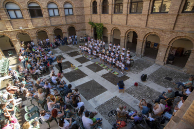 Alumnos de la Escuela-Conservatorio Fernando Remacha.