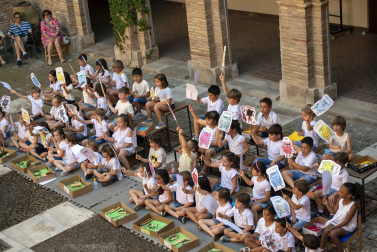 Alumnos de la Escuela-Conservatorio Fernando Remacha.