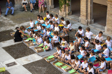 Alumnos de la Escuela-Conservatorio Fernando Remacha.