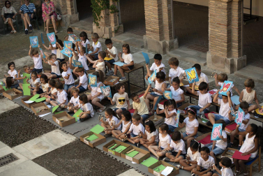 Alumnos de la Escuela-Conservatorio Fernando Remacha.