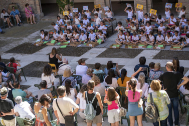 Alumnos de la Escuela-Conservatorio Fernando Remacha.