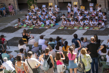 Alumnos de la Escuela-Conservatorio Fernando Remacha.