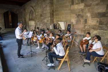Alumnos de la Escuela-Conservatorio Fernando Remacha.