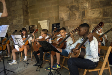 Alumnos de la Escuela-Conservatorio Fernando Remacha.