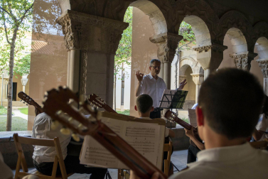Alumnos de la Escuela-Conservatorio Fernando Remacha.