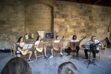 Alumnos de la Escuela-Conservatorio Fernando Remacha.