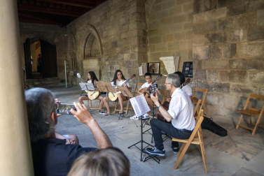 Alumnos de la Escuela-Conservatorio Fernando Remacha.