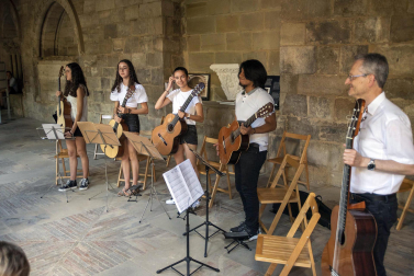 Alumnos de la Escuela-Conservatorio Fernando Remacha.