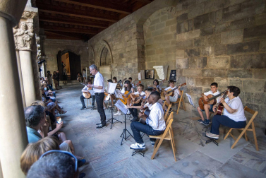Alumnos de la Escuela-Conservatorio Fernando Remacha.