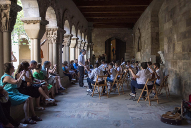 Alumnos de la Escuela-Conservatorio Fernando Remacha.