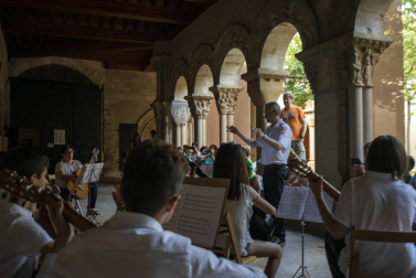 Alumnos de la Escuela-Conservatorio Fernando Remacha.