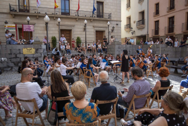 Alumnos de la Escuela-Conservatorio Fernando Remacha.