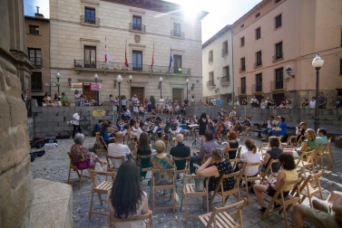 Alumnos de la Escuela-Conservatorio Fernando Remacha.