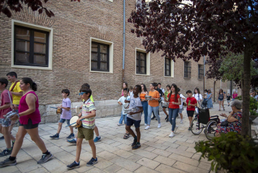 Alumnos de la Escuela-Conservatorio Fernando Remacha.