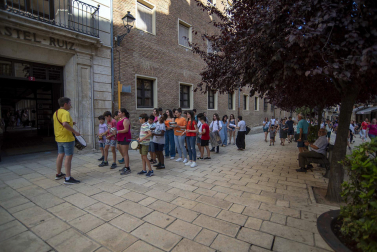 Alumnos de la Escuela-Conservatorio Fernando Remacha.