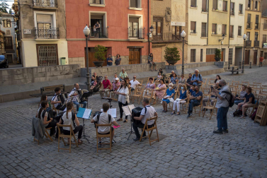 Alumnos de la Escuela-Conservatorio Fernando Remacha.