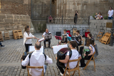 Alumnos de la Escuela-Conservatorio Fernando Remacha.