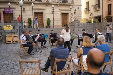 Alumnos de la Escuela-Conservatorio Fernando Remacha.