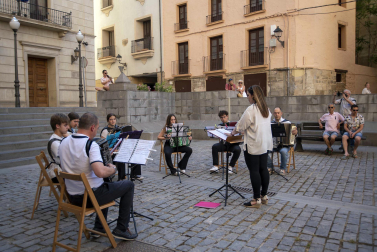 Alumnos de la Escuela-Conservatorio Fernando Remacha.