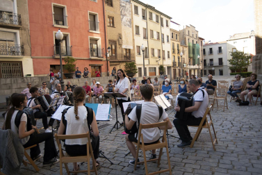 Alumnos de la Escuela-Conservatorio Fernando Remacha.