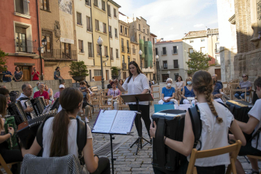 Alumnos de la Escuela-Conservatorio Fernando Remacha.