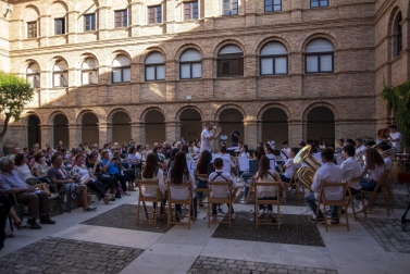 Alumnos de la Escuela-Conservatorio Fernando Remacha.