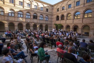 Alumnos de la Escuela-Conservatorio Fernando Remacha.