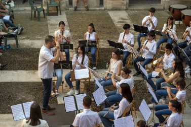 Alumnos de la Escuela-Conservatorio Fernando Remacha.