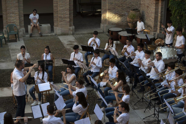 Alumnos de la Escuela-Conservatorio Fernando Remacha.