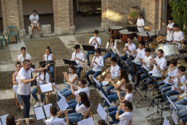 Alumnos de la Escuela-Conservatorio Fernando Remacha.
