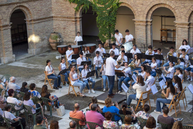 Alumnos de la Escuela-Conservatorio Fernando Remacha.
